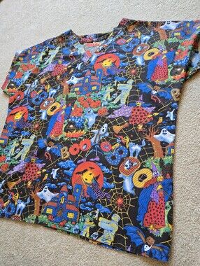 Lightweight Halloween Top Size XL